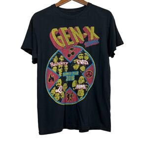GenX Summer Tour Graphic Tee Buckcherry POD AAF Black - L